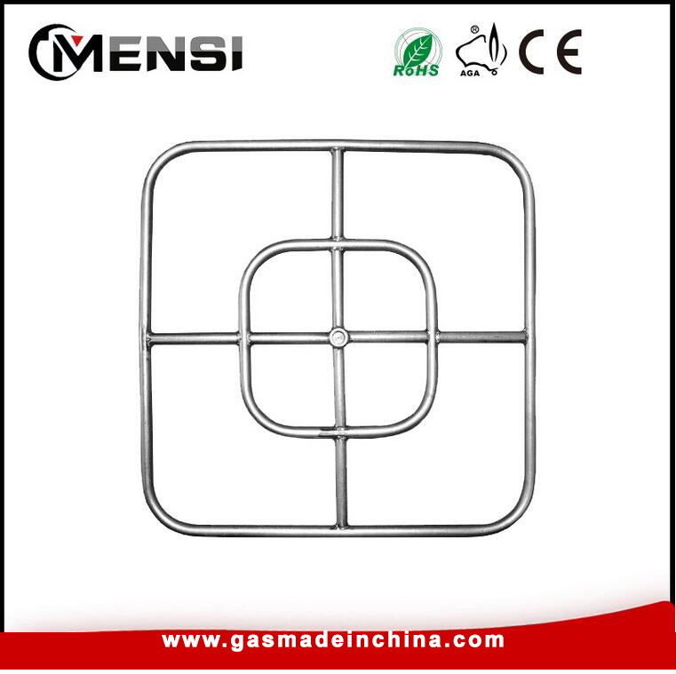 Square bbq burner